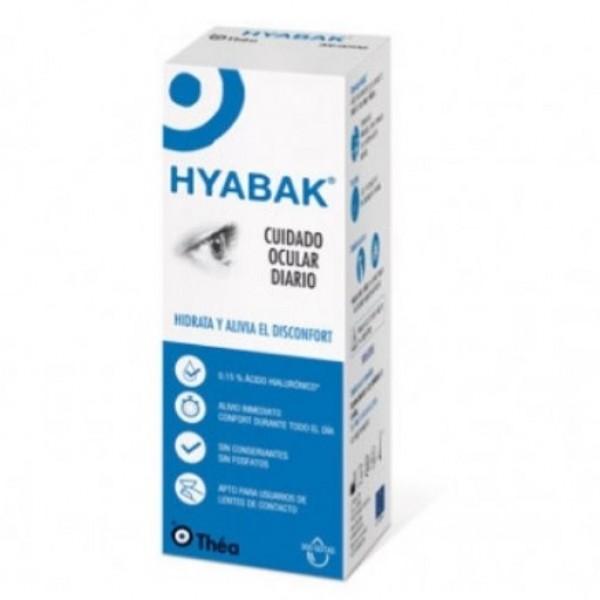 Thea Hyabak Solución Hidratante Ocular 10 ml