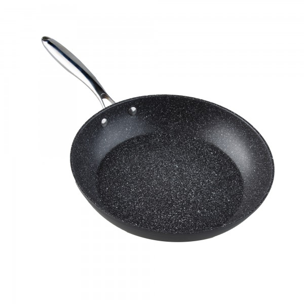 Sarten al.f. m/inox. piedra 22 cm. (caja de 4 unidades)