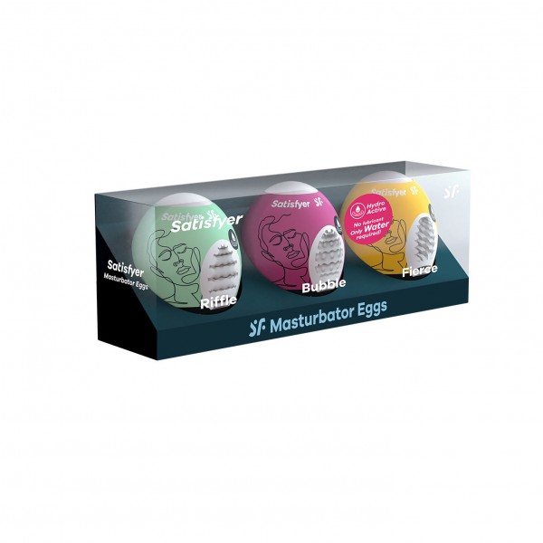 Satisfyer surtido huevos masturbadores 3 1un