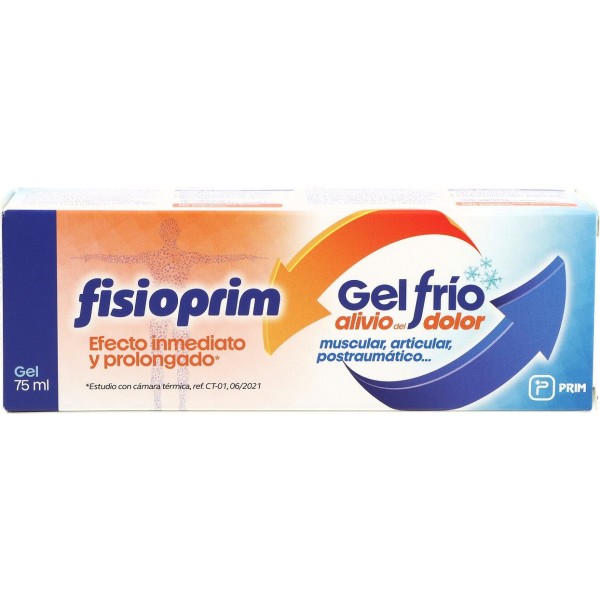 Fisioprim Gel Frío Alivio Dolor Muscular y Articular 75 ml 