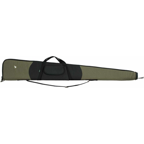 Funda para carabina semiautomática, negra y verde, 130 cm